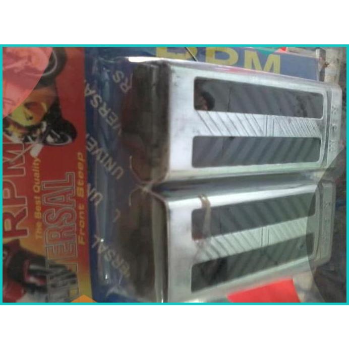 step depan kotak besi UNIVERSAL SEMUA MOTOR SPORTS BEBEK TRAIL 16novz3