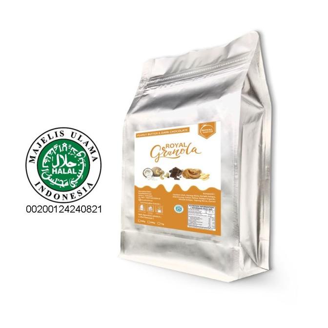 

ROYAL Granola 1 KG PEANUT BUTTER & DARK CHOCOLATE H32S