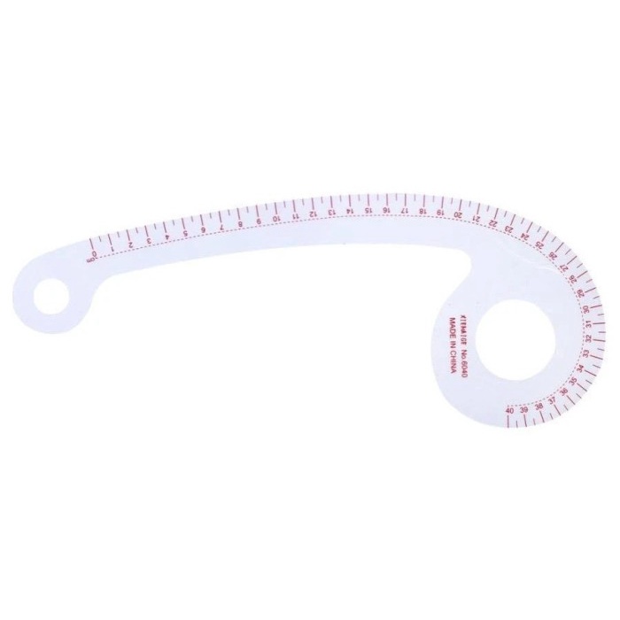 

Penggaris Jahit / Menjahit 6040 Model Kurva / Pola Bahan Kain