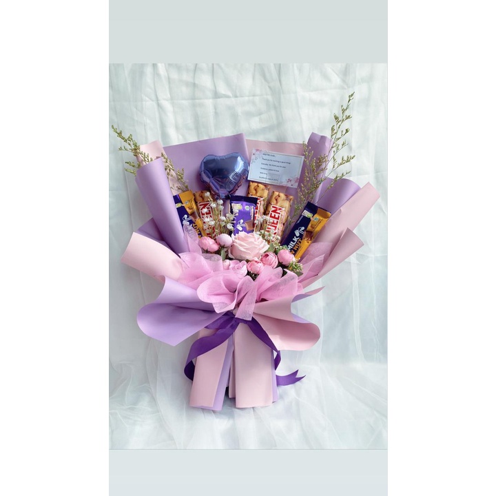 

Bouquet cokelat / buket cokelat korean style