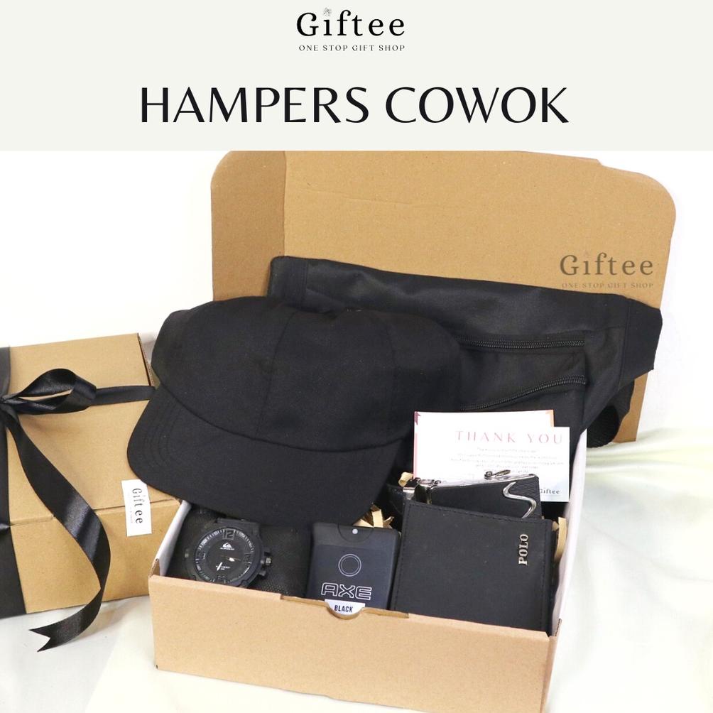 

MURAH HAMPERS COWOK PRIA PREMIUM KADO HADIAH ULANG TAHUN ULTAH BIRTHDAY PAKET GIFT BOX SPECIAL KEKINIAN WARNA HITAM COWO PACAR SAHABAT PASANGAN TEMAN WISUDA SEMPRO SIDANG SEMINAR PROPOSAL GRADUATION SOUVENIR MURAH ANNIVERSARY WEDDING PERNIKAHAN BY GIFTEE