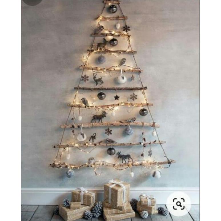 Ready READY STOCK.. Dekorasi pohon natal ranting kayu JATI Kering