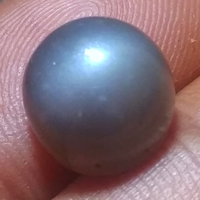 [Baru] Biduri Bulan Natural Star Black Moonstone Original 100 Asli Alam Limited