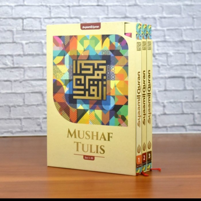 [COD] Al-Quran Mushaf Tulis B5 Membaca-Menghafal-Menulis Al-Quran Berkualitas