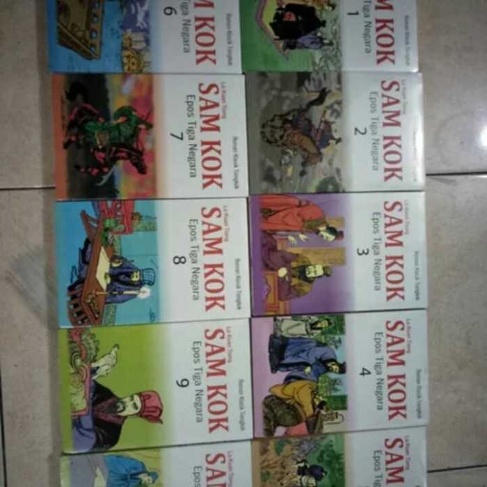 [COD] [Bs] Novel 1 Set Sam Kok Epos 3 Negara Seri 1 S/D 10 Limited