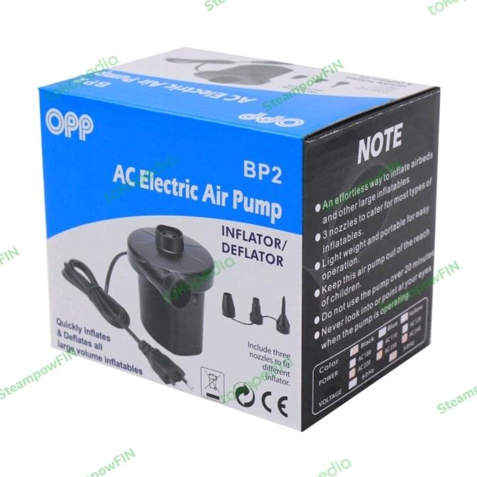 PROMO Xpower Electric Air Pump AP-105E Pompa Angin Portable Inflator Deflato