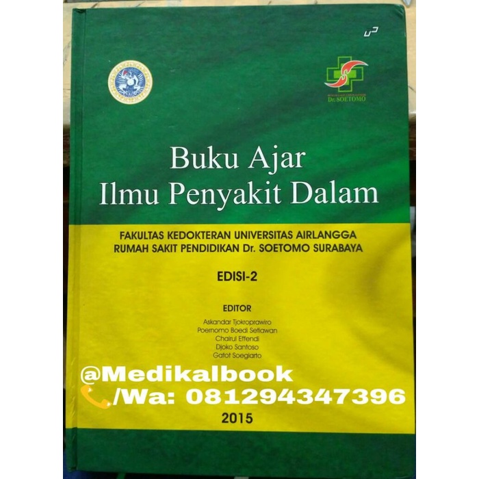 [COD] Buku Ajar Ilmu Penyakit Dalam Edisi 2 : Fk Unair Terbaru