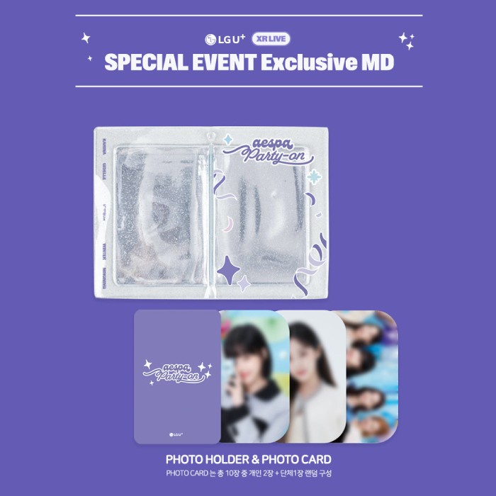 [COD] Aespa Photocard Md Xr Live Party On / Aespa Xr Live Sealed Berkualitas