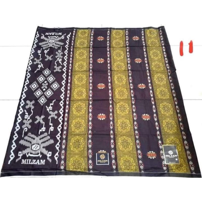 Sarung MILZAM Rayon Motif Songket Jacquard Cabut