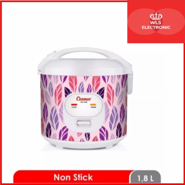 [New Ori] Magic Com Cosmos Crj 323 Ssv 1.8 Liter Rice Cooker Diskon