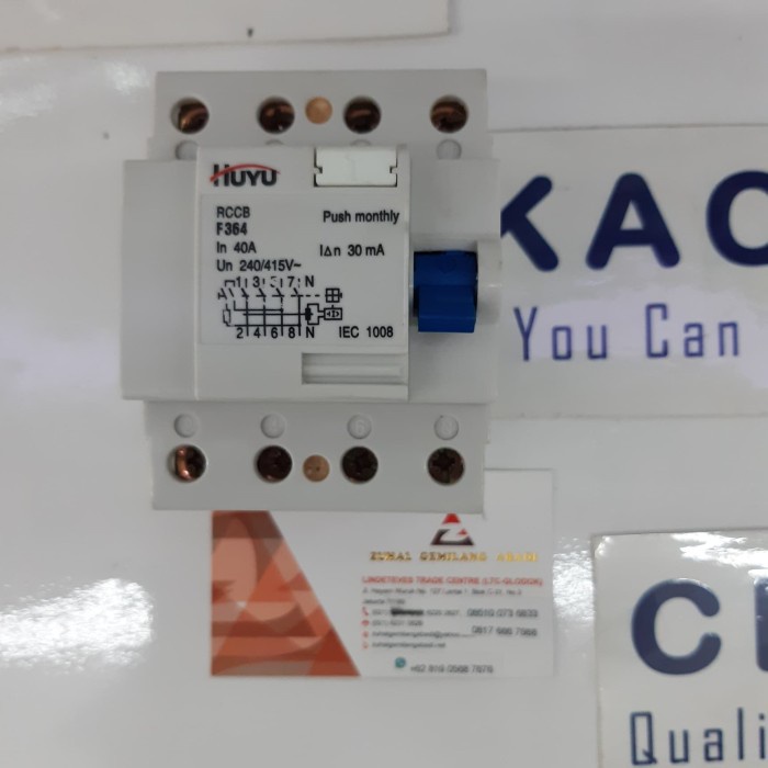 [New] Rccb 3PN 63A Rccb Huyu Terbaru