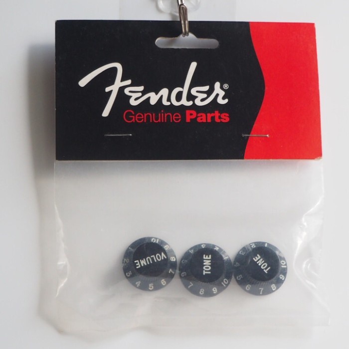[Ori] Fender Original Stratocaster Knob Black Terbaru