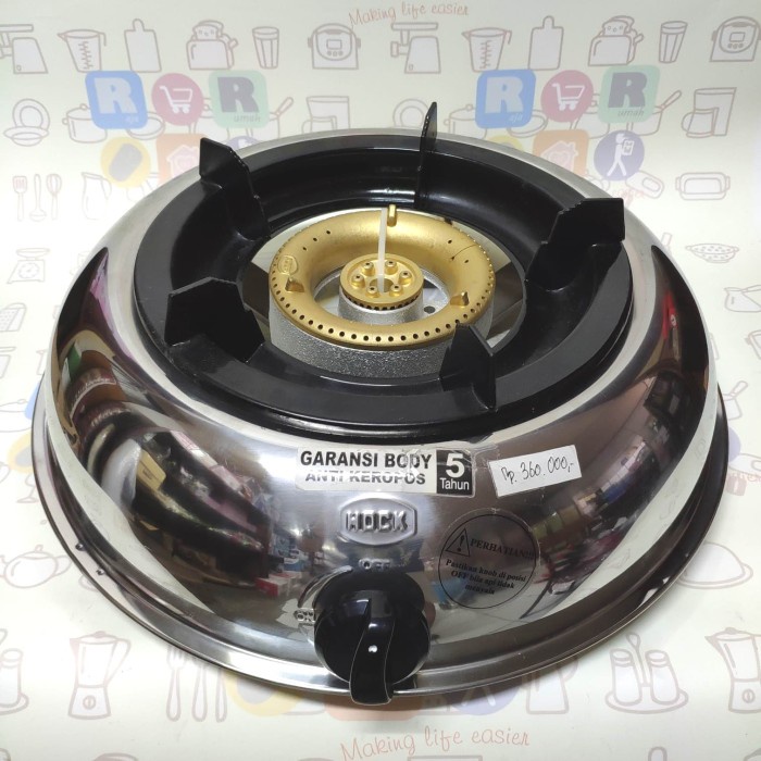 [Ori] Kompor 1 Tungku Hock Mg120 Diskon