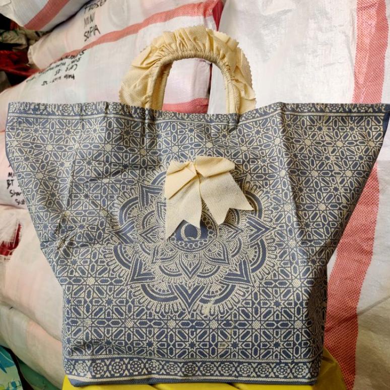 

Best! tas hajatan spundbond renda batik tenggah aneka warna uk.22x22
