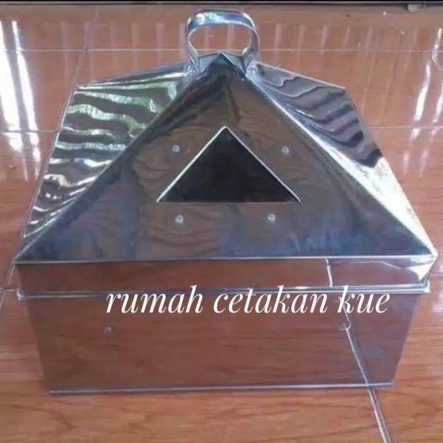 [Ori] Klakat Kotak 1 Susun/Kukusan Kue/Klakat Stainless/Ukuran 45Cm Berkualitas