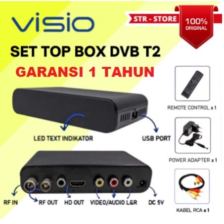 [Original] Setup Box Tv Digital Penerima Receiver Diskon