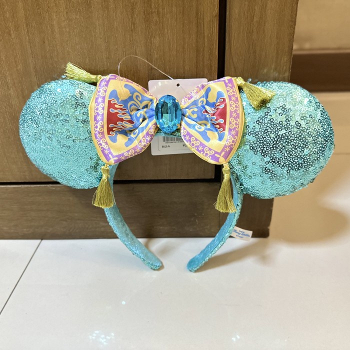 [Original] Jasmine Aladdin Ear Headband Minnie Mouse Tokyo Disney Resort Terbaru