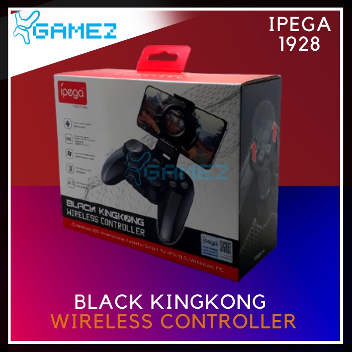 [Original] Ipega 9128 Black Kingkong Wireless Game Controller Limited