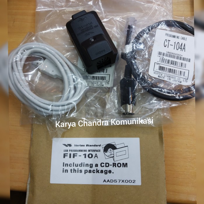 [Original] Kabel Data Kabel Program Rig Vertex Standard Vx-2208 Vx-2100 Vx-4600 Terbaru