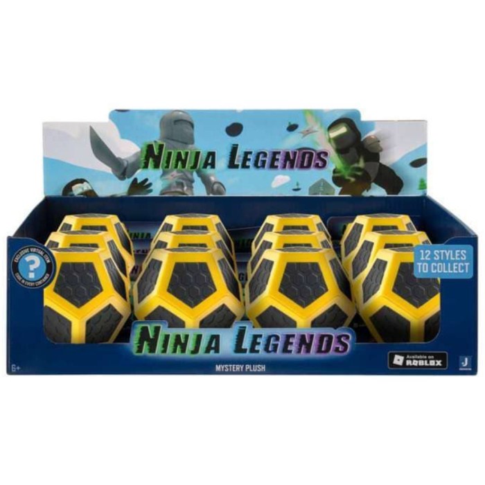 ✅Baru Roblox Micro Blind Plush Doll Ninja Legend Figure Assortment Terbatas