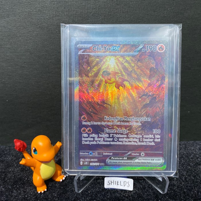 ✅COD Pokemon Tcg Indonesia - Chi-Yu Ex Sar Sv2D Limited
