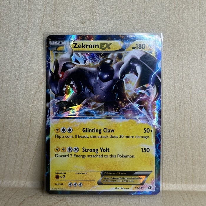 ✅COD Zekrom Ex Pokemon English Diskon