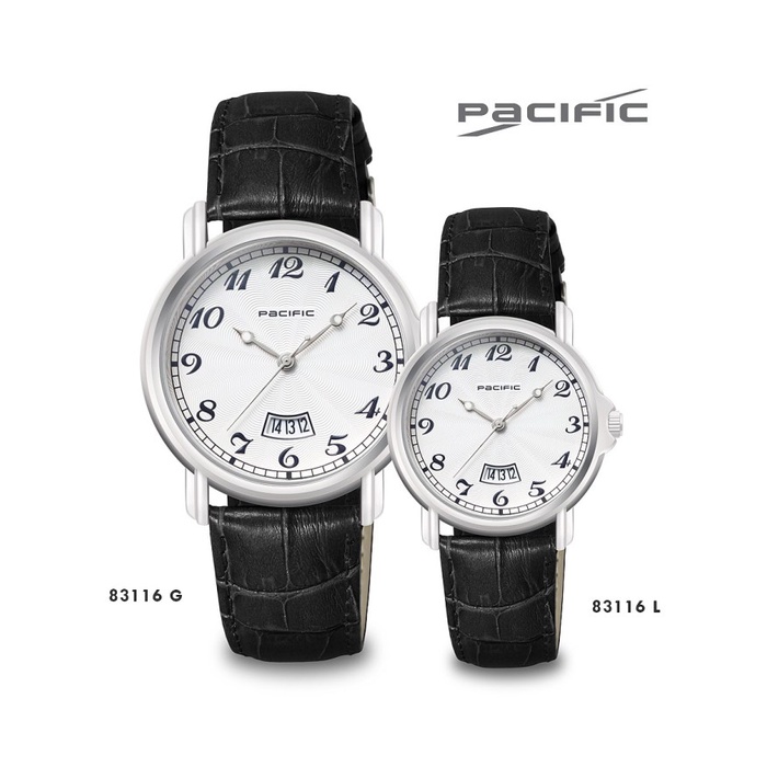 ✅New Ori Jam Tangan Couple Pacific Original Kulit  Garansi 1Tahun Terbatas