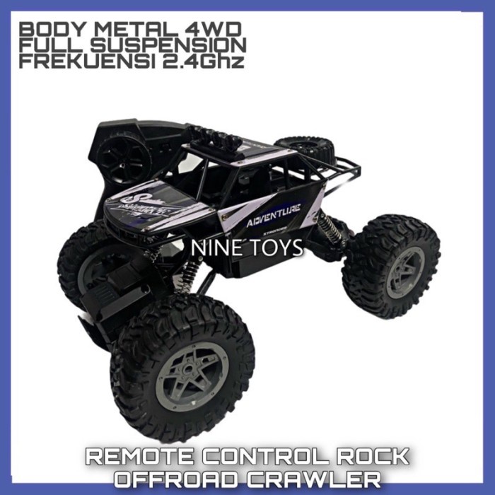 ✅New Rc Offroad Adventure Remote Control Jeep Crawler Climbing 4Wd Limited