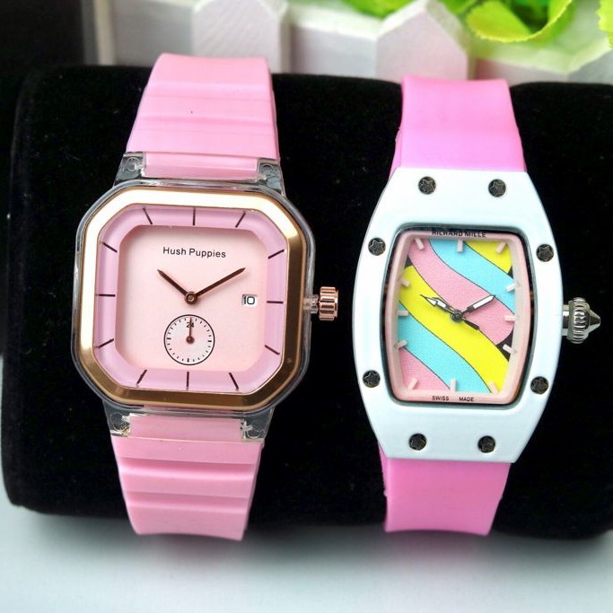 ✅New Ori Jam Tangan Hush Puppies Wanita Original WaterfreeboxGratis1Jam Tangan Terbaru