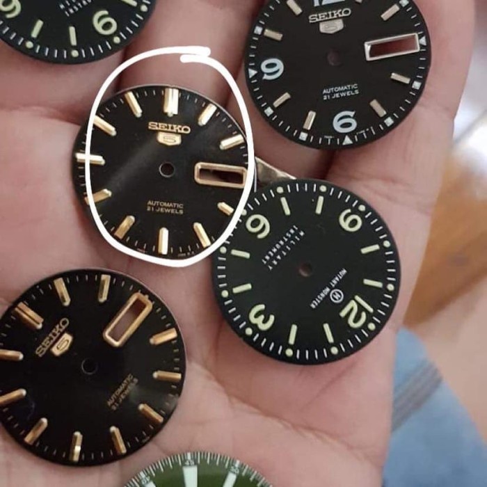 ✅New Ori Seiko 5 Dial - Bekas Copotan Terbatas
