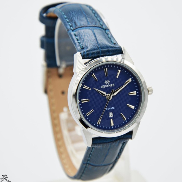 ✅New Ori Hegner 5001Ls / Hegner 5001 - Jam Tangan Wanita Original - Silver Blue Limited