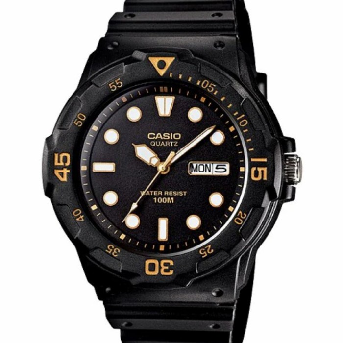 ✅New Ori Jam Tangan Casio Mrw-200H-1Evdf Terbatas