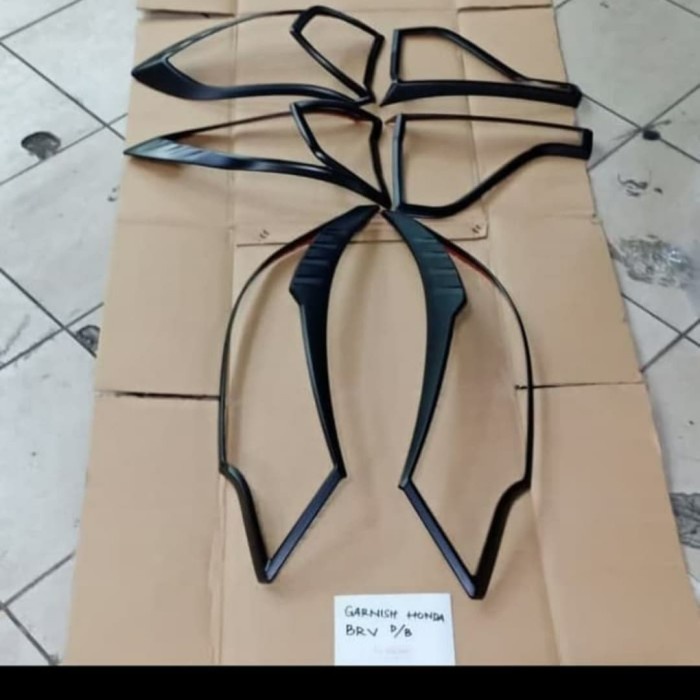 ✅Original Paket Garnis Lampu Depan Belakang Brv Hitam Diskon