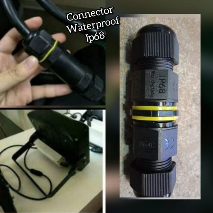 Connector Konektor Sambungan Kabel Waterproof soket tahan air