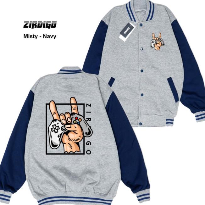 Zirdigo Jaket Baseball Zirdigo Sticxk Deb Quality