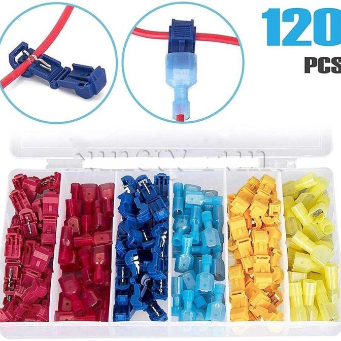 Skun Jemper Quick Jumper Terminal Konektor Jumper Kabel Per Box
