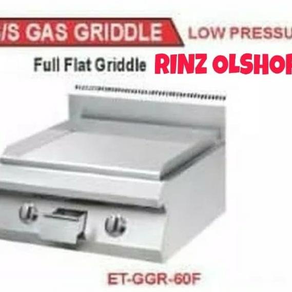 GETRA GAS GRIDDLE ET-GGR-60F FULL FLAT GRIDDLE LOW PRESSURE / PANGGANG
