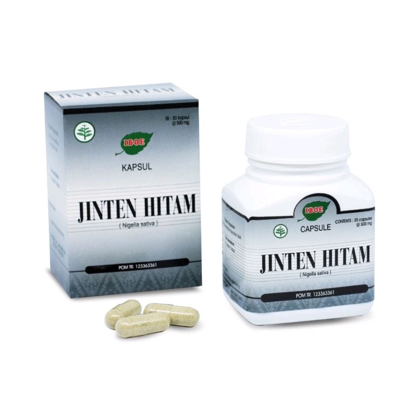 

Jamu Iboe 1 botol Jinten Hitam Kapsul (Habbatussauda) Herbal Supplement 30 kapsul