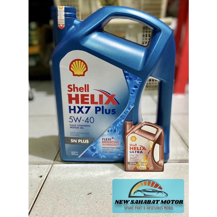 ✨Baru Oli Shell Hx7 5W 40Galon 4 Ltr Terbaru