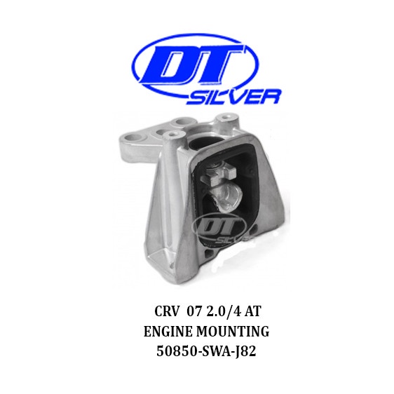 ✨New Karet Bantalan Dudukan Mesin Engine Mounting Kiri Crv 07 2.0-4 At 1Pcs Limited