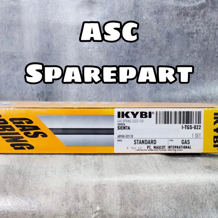 ✨New Ori Shock Bagasi Belakang Sienta Ikybi Diskon