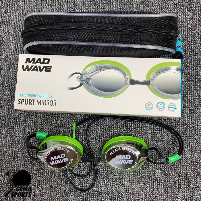 [COD] Kacamata Renang Madwave Perdormance Spurt Mirror Original Diskon