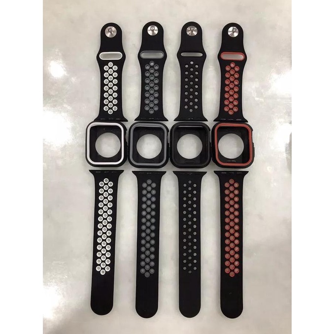 Apple Watch Strap Series 5 Nike Design BUMPER + STRAP Wristband 44mm
