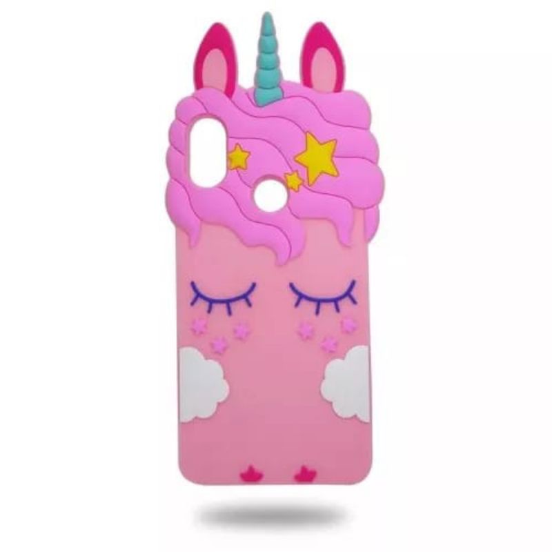 Casing VIVO Y91 Y93 Y95 Soft Case Karakter Unicorn Pelindung Handphone Terbaik