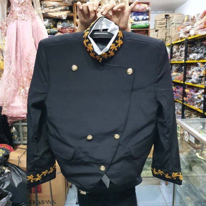 [COD] Beskap Jawa // Beskap Singkep Bodir // Hitam L1 Berkualitas