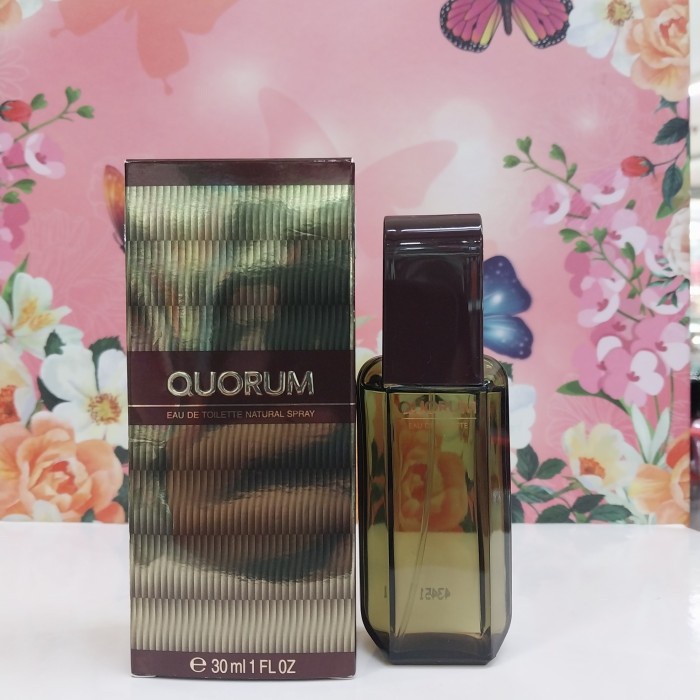 [New Ori] Parfum Original Quorum Antonio Puig For Men Eau De Toilette 30Ml Berkualitas