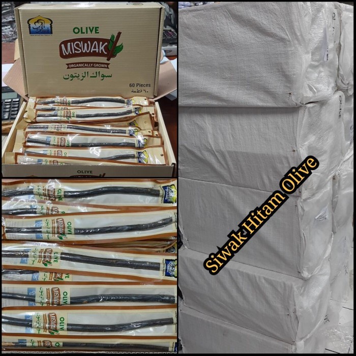 [New Ori] Miswak Olive Al Khair / Siwak Hitam Zaitun Al Khair Terbatas