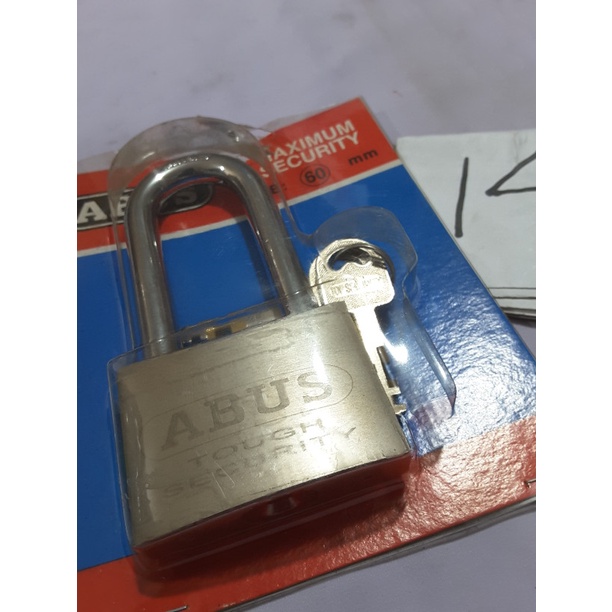 [New] Gembok Abus 60 Mm Leher Panjang Gembok Pagar Besar Gembok Gerbang Diskon