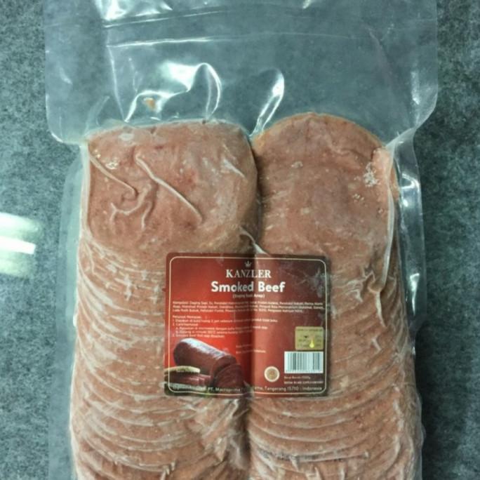 

Kanzler Smoked Beef 1Kg - 50Pcs Tokonyaolfie