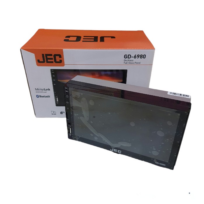 ✅Sale Head Unit Jec Gd-6980 Deckless Jec Gd-6980 Terbaru